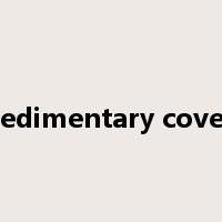 sedimentary cover是什么意思