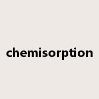 chemisorption是什么意思