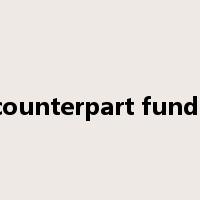 counterpart funds是什么意思