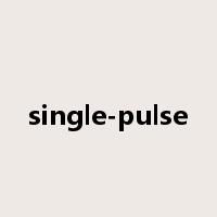 single-pulse是什么意思