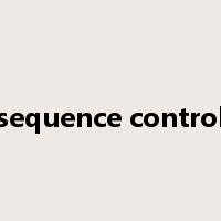 sequence control是什么意思