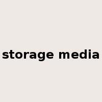 storage media是什么意思