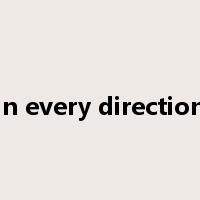 in every direction是什么意思