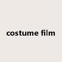 costume film是什么意思