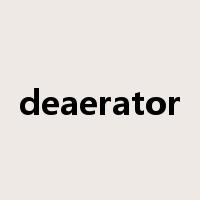 deaerator是什么意思