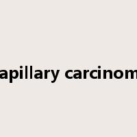 papillary carcinoma是什么意思