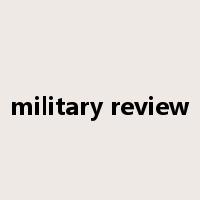 military review是什么意思