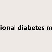 gestational diabetes mellitus是什么意思