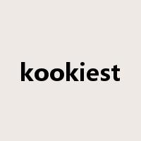 kookiest是什么意思