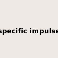 specific impulse是什么意思