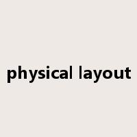 physical layout是什么意思