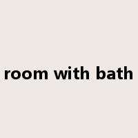 room with bath是什么意思