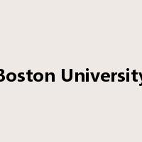 Boston University是什么意思