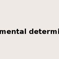 experimental determination是什么意思