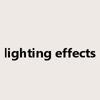 lighting effects是什么意思