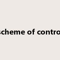 scheme of control是什么意思