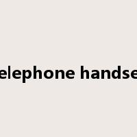 telephone handset是什么意思
