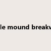 rubble mound breakwater是什么意思
