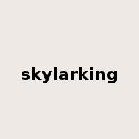 skylarking是什么意思