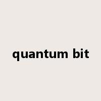 quantum bit是什么意思