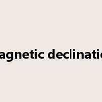 magnetic declination是什么意思