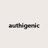 authigenic是什么意思