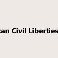 American Civil Liberties Union是什么意思