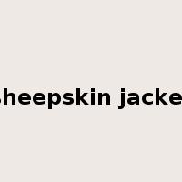 sheepskin jacket是什么意思
