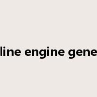 gasoline engine generator是什么意思