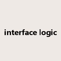 interface logic是什么意思