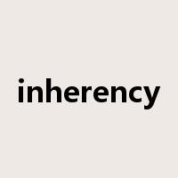inherency是什么意思