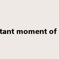 resultant moment of force是什么意思