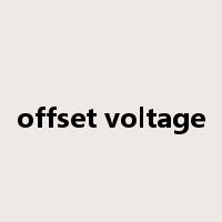 offset voltage是什么意思