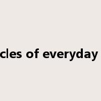 articles of everyday use是什么意思