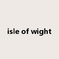 isle of wight是什么意思