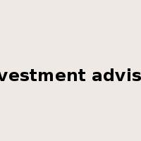 investment adviser是什么意思