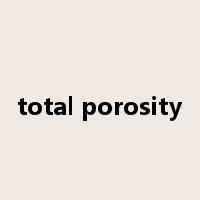 total porosity是什么意思