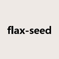 flax-seed是什么意思