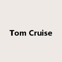 Tom Cruise是什么意思