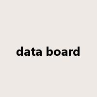 data board是什么意思