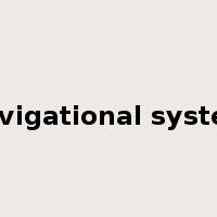 navigational system是什么意思