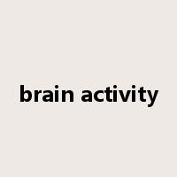 brain activity是什么意思