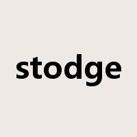 stodge是什么意思