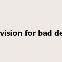 provision for bad debts是什么意思