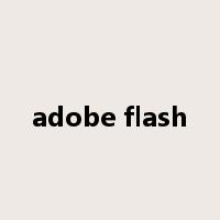 adobe flash是什么意思