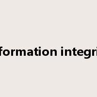 information integrity是什么意思