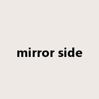 mirror side是什么意思