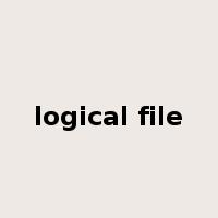 logical file是什么意思