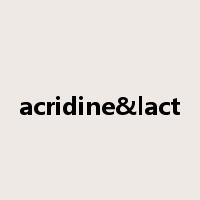 acridine&lact是什么意思