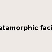 metamorphic facies是什么意思